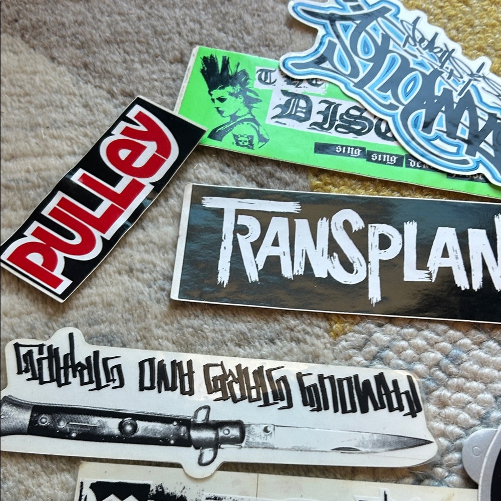 Band Logo Sticker Set - Picture 2 of 3